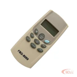Controle Remoto Ar Condicionado Compatível Carrier FBG-8069