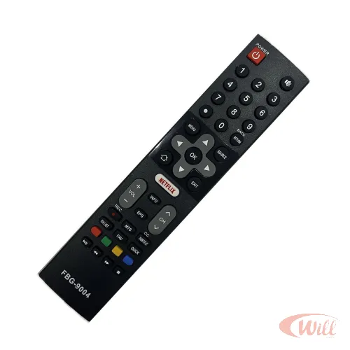 Controle Remoto Tv Compatível Philco Smart Led 4k Netflix FBG 9004