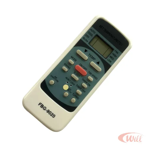 Controle Remoto Ar Condicionado Compatível Trane Eletrolux Midea R51 FBG-9020