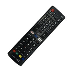 Controle Remoto Tv Compatível Lg Smart Lcd Led Netflix Amazon Fbg 9058