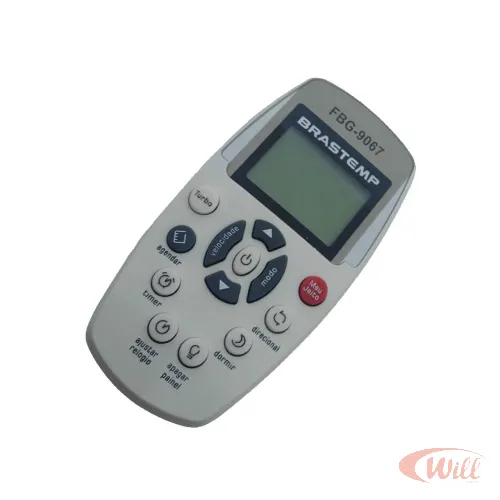 Controle Remoto Ar Condicionado Compatível Brastemp Ative FBG-9067