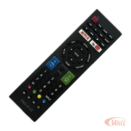 Controle Remoto Tv Compatível SHARP SMART FBG 9132