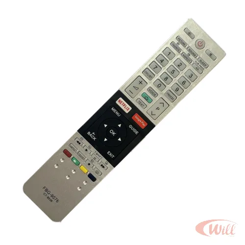 Controle Remoto Tv Compatível Semp Toshiba Led Netflix Google Play FBG-9076