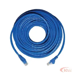 Cabo Patch Cord Utp 20 Metros Azul Fbg 1021