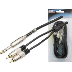 Cabo P10 ST x 2 Plug Rca 1,8 Metro 8.1.634 Mxt