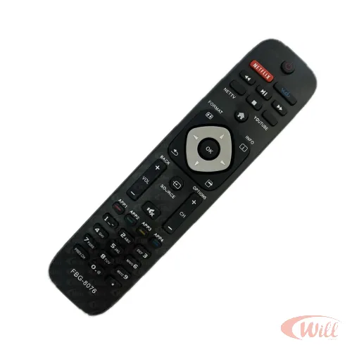 Controle Remoto Tv Compatível Philips Fbg 8076