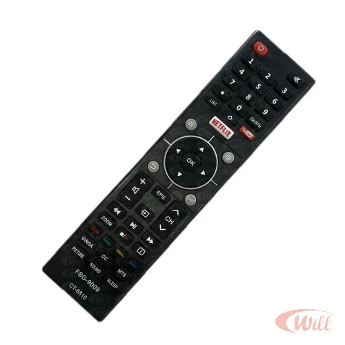 Controle Remoto Tv Compatível Semp Toshiba Smart Fbg 9009