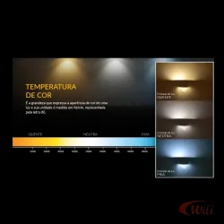Lâmpada LED Pera 12W 6400k E27 MK1028 Avant