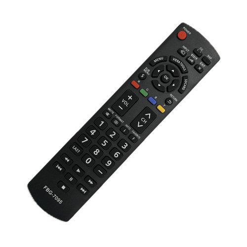 Controle Remoto TV Compatível Panasonic LED LCD Plasma FBG 7095 Controle Remoto TV Compatível Panasonic LED LCD Plasma FBG 7095