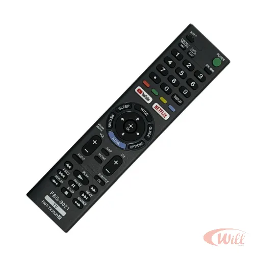 Controle Remoto Tv Compatível Sony Smart RMT-TX300 CO1368 FBG 9021