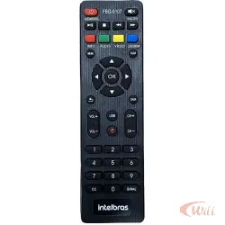 Controle Remoto Conversor Compatível Intelbras Digital Fbg 9107