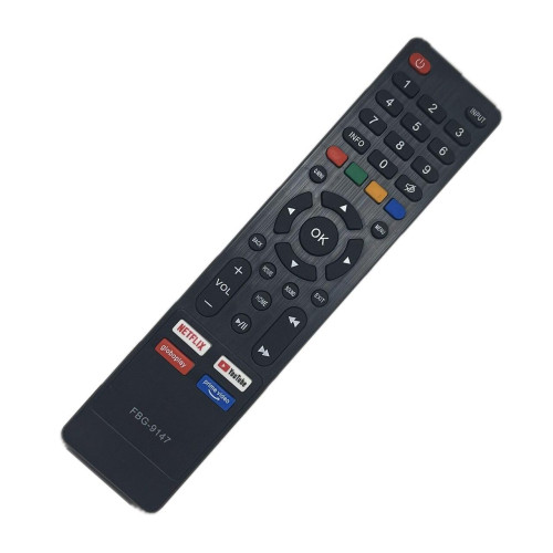 Controle Remoto Tv Compatível Multilaser Smart Fbg 9147 Controle Remoto Tv Compatível Multilaser Smart Fbg 9147