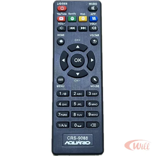 Controle Remoto Receptor Compatível Aquario CRS-9088 Controle Remoto Receptor Compatível Aquario CRS-9088