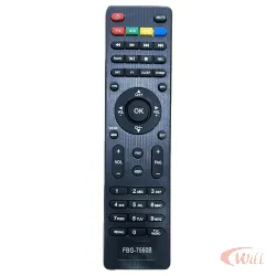 Controle Remoto Receptor Compatível Gigabox Cinebox Fbg 7550b