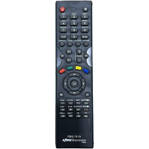 Controle Remoto Receptor Compatível Az Box Bravíssimo Twin Fbg 7419