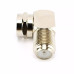 Adaptador F 90 Graus Macho 75 Ohms Proeletronic Adaptador F 90 Graus Macho 75 Ohms Proeletronic