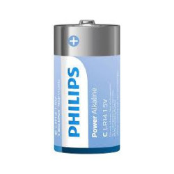 Pilhas LR14 Alcalina Philips LR14P2B-59 PACK 2 Unidades