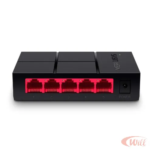 Switch de Mesa 5 Portas 10/100/1000mbps MS105G Mercusys Switch de Mesa 5 Portas 10/100/1000mbps MS105G Mercusys
