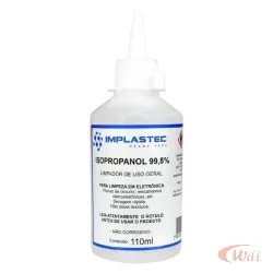 Alcool Isopropilico 110ml C/bico Aplicavel