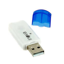 Adaptador Receptor Bluetooth Receiver USB Música BTMR-6314