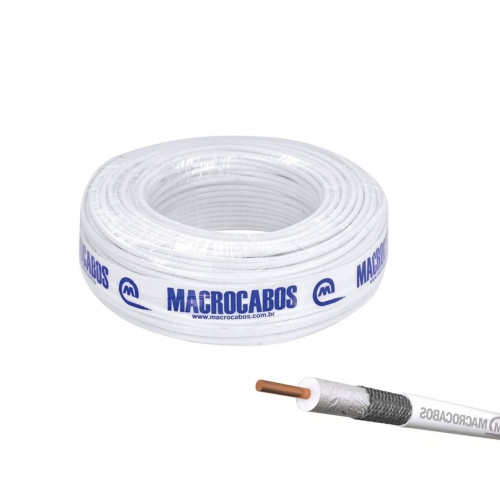 Cabo Coaxial RG59 47% Metro Macrocabos Cabo Coaxial RG59 47% Metro Macrocabos