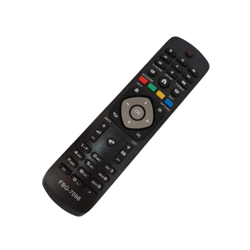 Controle Remoto TV Compativel Philips Smart FBG-7096 Controle Remoto TV Compativel Philips Smart FBG-7096