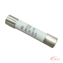 Fusível Cerâmico Para Forno Microondas 20A 6x30mm