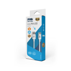 Cabo USB A x Micro USB 1 Metro CAUSB-100M Proeletronic
