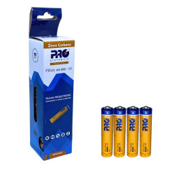 Pilha AAA Comum R03 Proeletronic Caixa 15 PCT