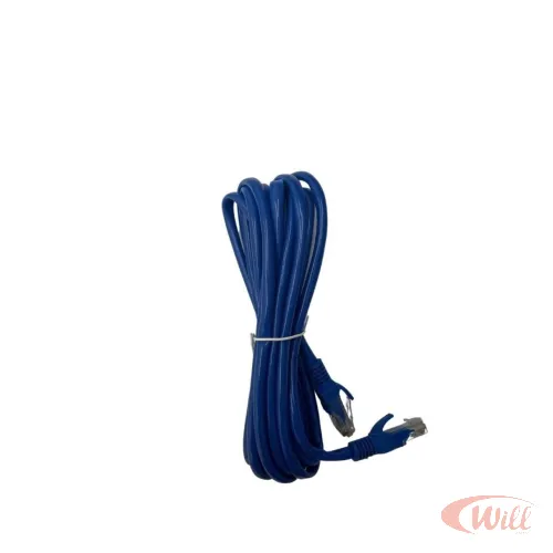 Cabo Patch Cord Utp 02 Metros Azul Cabo Patch Cord Utp 02 Metros Azul