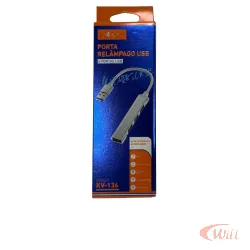 Hub Usb 4 Portas Inova Kv-136