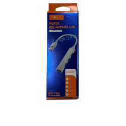 Hub Usb 4 Portas Inova Kv-136