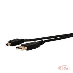 Cabo USB para Mini USB 3 Metros