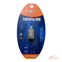 Adaptador Otg Usb Lightning Inova ZJT-30069