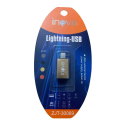 Adaptador Otg Usb Lightning Inova ZJT-30069