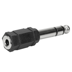 Adaptador Plug P10 Stereo para J2 Jack Stereo