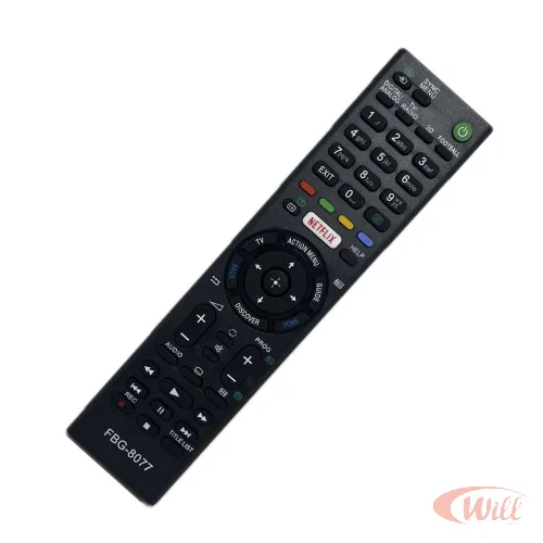 Controle Remoto Tv Compatível Sony FBG-8077 Controle Remoto Tv Compatível Sony FBG-8077