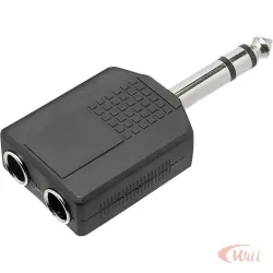 Adaptador Plug P2 St Para 2 J10 Mono