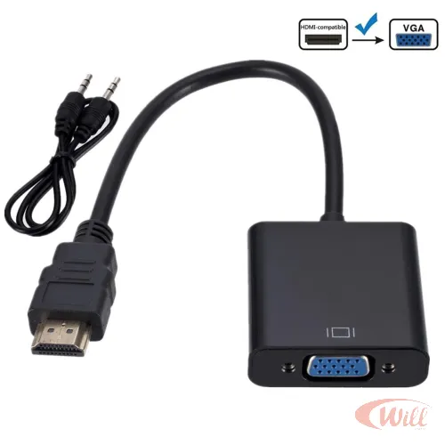 Conversor Hdmi para Vga LEHMOX LEY-01 Conversor Hdmi para Vga LEHMOX LEY-01