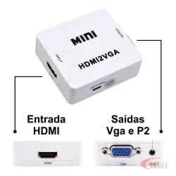 Conversor Hdmi para Vga
