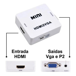 Conversor Hdmi para Vga