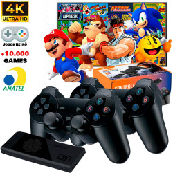 Game Stick 4K Retro 2 Controles Sem Fio INOVA - CON-11258