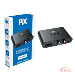 Receptor De Audio USB Tipo C Bluetooth 5.0 Nfc P2 E Rca