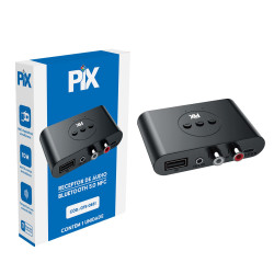 Receptor De Audio USB Tipo C Bluetooth 5.0 Nfc P2 E Rca