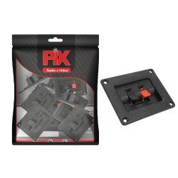 Borne Plastico Pci Retangular 2 Entradas 60x85mm