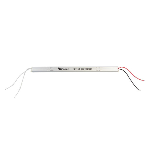 Fonte Ultra Slim Driver Para Perfil De Fita De Led 12v 5A 60w Bivolt Fonte Ultra Slim Driver Para Perfil De Fita De Led 12v 5A 60w Bivolt