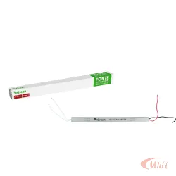 Fonte Ultra Slim Driver Para Perfil De Fita De Led 12V 3A 36w Bivolt