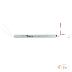 Fonte Ultra Slim Driver Para Perfil De Fita De Led 12V 3A 36w Bivolt