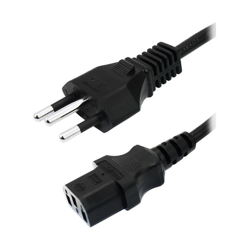Cabo Tripolar 10A 3x0,75mm 3 Metros Cabo Tripolar 10A 3x0,75mm 3 Metros