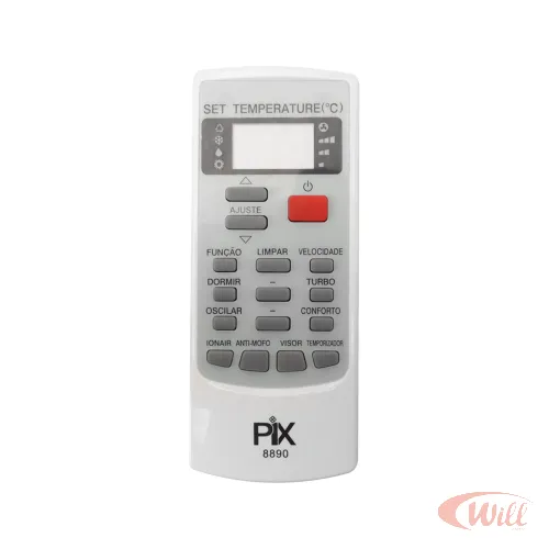 Controle Remoto Ar Condicionado Compativel York Ecoplus Ykr-h002e Controle Remoto Ar Condicionado Compativel York Ecoplus Ykr-h002e